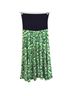 Lapis Floral Green Black Casual Skirt Size M - photo 1