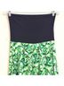 Lapis Floral Green Black Casual Skirt Size M - photo 5