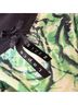 Lapis Floral Green Black Casual Skirt Size M - photo 3