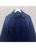 Ralph Lauren 100% Polyester Solid Blue Raincoat Size L - photo 5