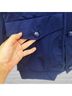 Ralph Lauren 100% Polyester Solid Blue Raincoat Size L - photo 13