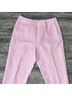 David N 100% Linen Solid Pink Track Pants Size 8 - photo 4
