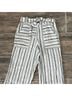 O'Neill Stripes White Blue Casual Pants Size 28 - photo 12