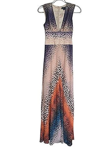 Marciano Y2K Sleeveless Leopard Gradient Maxi Dress Casual Dress (view 1)