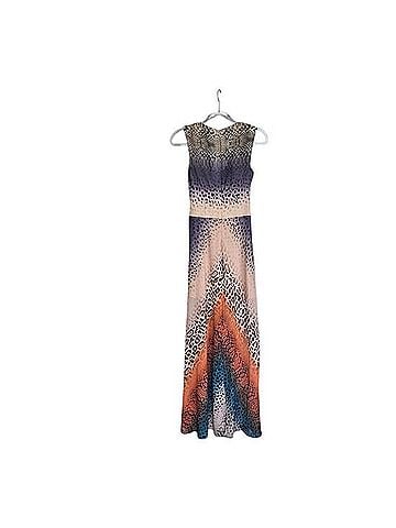 Marciano Y2K Sleeveless Leopard Gradient Maxi Dress Casual Dress (view 2)