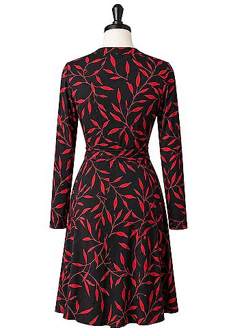 Diane von Furstenberg Julian Banded L/S Cocktail Dress (view 2)