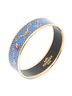 Hermes Leather Goods Blue Enamel Bangle MM One size - photo 1