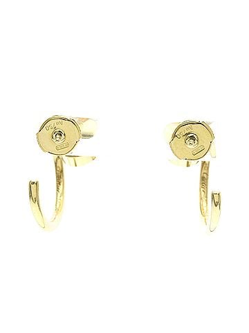 Cartier Cartier Juste Un Clou Earrings No Stone Yellow Gold (18K) Half Hoop Earrings Gold (view 2)
