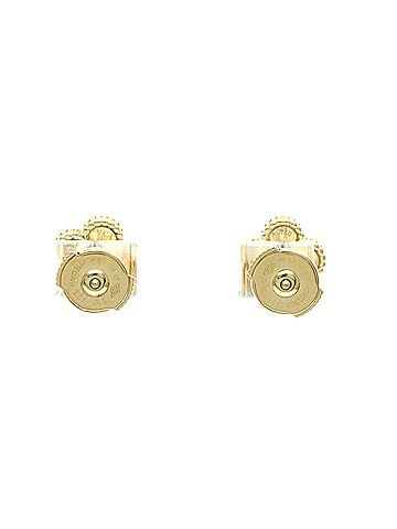 Van Cleef & Arpels Van Cleef &amp; Arpels Sweet Alhambra Earrings Onyx Yellow Gold (18K) Stud Earrings Gold (view 2)