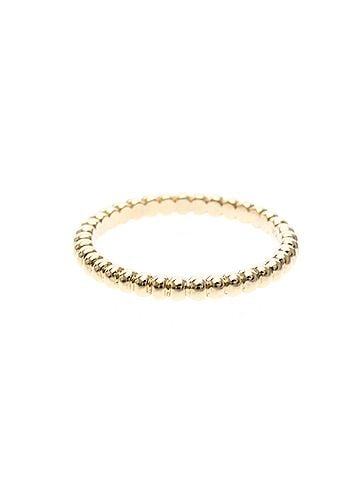 Van Cleef & Arpels Van Cleef &amp; Arpels Perles Small Ring Pink Gold (18K) Fashion No Stone Band Ring Pink Gold (view 2)