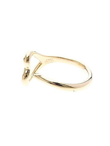 Tiffany & Co. Tiffany Open Heart Ring Pink Gold (18K) Fashion No Stone Band Ring Pink Gold (view 2)