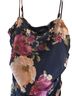 Privy Floral Multi Color Black Cocktail Dress Size M - photo 2
