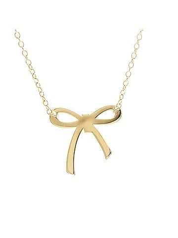 Tiffany & Co. Tiffany Bow Ribbon Ruby Necklace Pink Gold (18K) Ruby Women,Men Fashion Necklace (Pink Gold) (view 2)