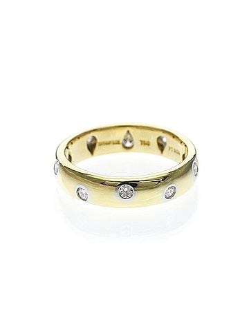 Tiffany & Co. Tiffany Dots Diamond Ring Yellow Gold (18K),Platinum Fashion Diamond Band Ring Gold (view 1)