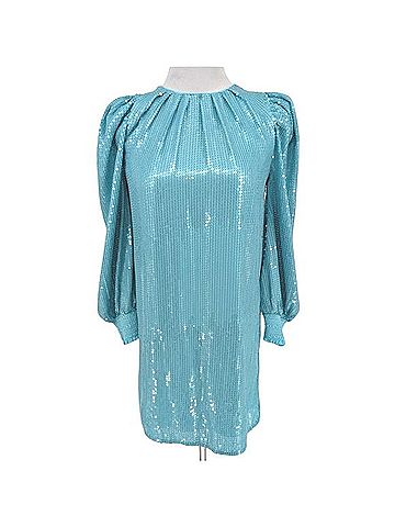 Alice + Olivia Pauletta Sequin Mini Dress Cocktail Dress (view 2)