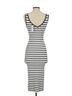 Gap Stripes White Black Casual Dress Size S (tall) - photo 2