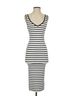 Gap Stripes White Black Casual Dress Size S (tall) - photo 1