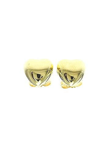 Tiffany & Co. Tiffany Heart Earrings No Stone Yellow Gold (18K) Stud Earrings Gold (view 1)