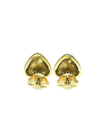 Tiffany & Co. Tiffany Heart Earrings No Stone Yellow Gold (18K) Stud Earrings Gold (view 2)