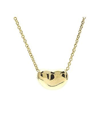 Tiffany & Co. Tiffany Bean Necklace Yellow Gold (18K) No Stone Women,Men Fashion Necklace (Gold) (view 1)