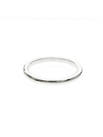 Tiffany & Co. Tiffany Forever Wedding Ring 3P Diamond Platinum Fashion Diamond Band Ring Silver (view 2)