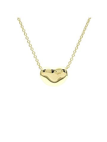 Tiffany & Co. Tiffany Bean Necklace Yellow Gold (18K) No Stone Men,Women Fashion Necklace (Gold) (view 1)