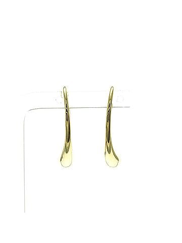 Tiffany & Co. Tiffany Teardrop Earrings No Stone Yellow Gold (18K) Drop Earrings Gold (view 1)