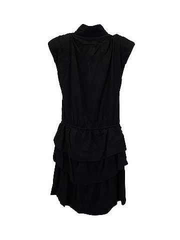 IRO Iro Calcie Day Tiered Mini Dress in Black Rayon (view 2)
