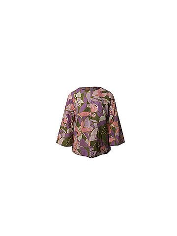 Zimmermann Zimmerman Floral Blouse in Multicolor Linen (view 1)