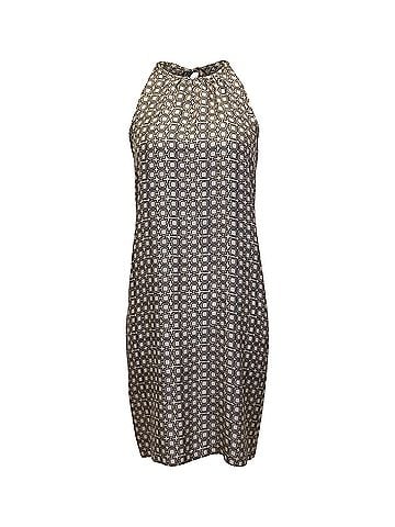 Max Mara 'S Max Mara Printed Dress in Beige Silk (view 1)