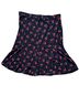 Talbots Print Blue Red Casual Skirt Size 14 - photo 1