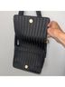 Nine West Stripes Black Crossbody Bag One size - photo 3
