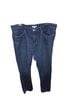 Eileen Fisher Solid Blue Jeans Size 16 - photo 1
