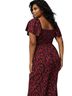 Torrid Floral Black Pink Overalls Size 4X - photo 2