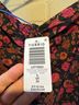Torrid Floral Black Pink Overalls Size 4X - photo 3