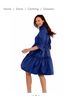 Gretchen Scott Designs 100% Polyester Blue Casual Dress Size XS - photo 4