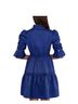 Gretchen Scott Designs 100% Polyester Blue Casual Dress Size XS - photo 2