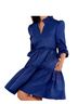 Gretchen Scott Designs 100% Polyester Blue Casual Dress Size XS - photo 1