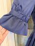 Gretchen Scott Designs 100% Polyester Blue Casual Dress Size XS - photo 6