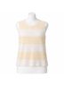 St. John Stripes Yellow White Tank Top Size M - photo 7
