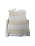St. John Stripes Yellow White Tank Top Size M - photo 2