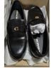 Coach 100% Leather Black Flats Size 10 - photo 3