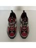 Nike Color Block Red Black Sneakers Size 8 - photo 15