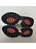 Nike Color Block Red Black Sneakers Size 8 - photo 11