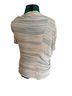 Deletta Print Multi Color Short Sleeve Blouse Size L - photo 2