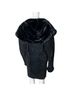 Wilsons Leather 100% Nylon 100% Polyester 100% Acrylic Solid Black Coat Size M - photo 2