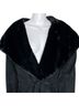 Wilsons Leather 100% Nylon 100% Polyester 100% Acrylic Solid Black Coat Size M - photo 6