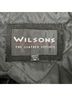 Wilsons Leather 100% Nylon 100% Polyester 100% Acrylic Solid Black Coat Size M - photo 3