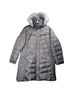 Michael Kors 100% Polyester 6% Acrylic 94% Modacrylic 50% Felt 50% Felt Solid Black Gray Coat Size XL - photo 1