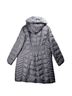 Michael Kors 100% Polyester 6% Acrylic 94% Modacrylic 50% Felt 50% Felt Solid Black Gray Coat Size XL - photo 2